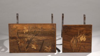 null GALLE


Two nesting tables in walnut with a marquetry background of Narcissus,...