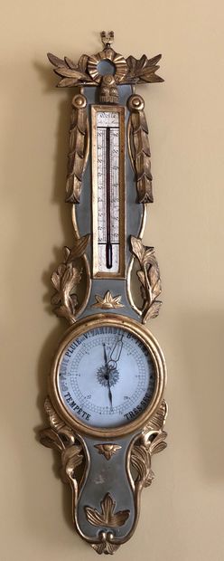 null Barometer-thermometer, signed Dollé, optician in Meaux ?


Painted and gilded...