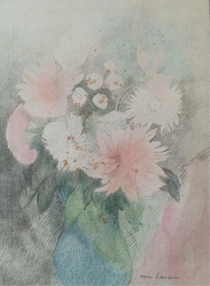 null Marie LAURENCIN (Paris, 1885 - Paris, 1956)


Bunch of flowers


Lithograph...