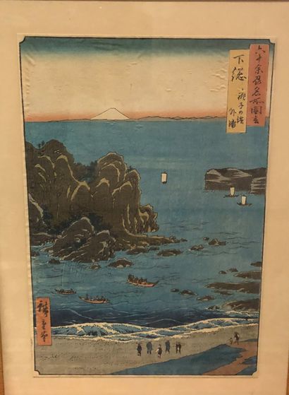 null Suite of five Japanese prints.


34 x 23,5 cm