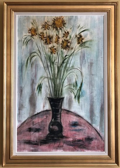 null Lot including :


- DYSON (20th century)


Bunch of flowers 


Mixed media on...