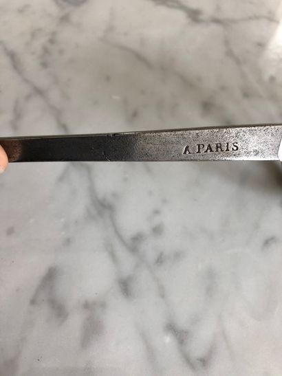 null Two foils, Souzy blades. 


Marks " S. Suzy ainé à Paris", "5".


L. :107 c...