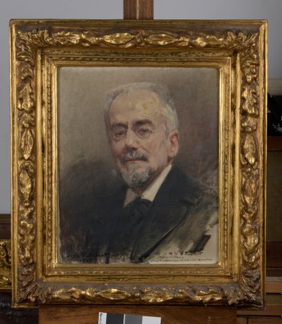 null Jean PATRICOT (1865-1928)


Portrait of the Mayor of Passy, 1920


Oil on canvas.


Signed...