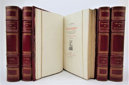 null Montaigne, Michel de. - The Essays of Montaigne, accompanied by a notice on...