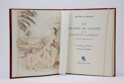 null Meusnier de Querlon - Chimot, Édouard - Les Soupers de Daphné, suivi des Dortoirs...