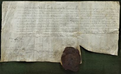 null Patent of King Henry IV appointing Paul Bragard captain of a company of one...