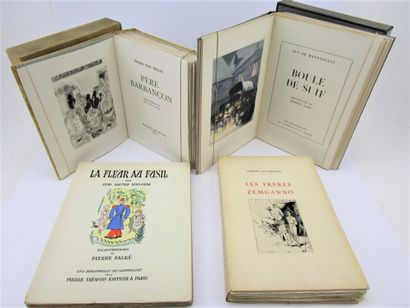 null Set of 6 modern illustrated books:


1/ - Brasillach, Robert - Dauchot, Gabriel....