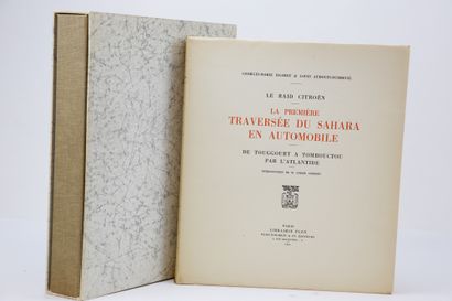 null Haardt, Georges-Marie - Audouin-Dubreuil, Louis.- Le Raid Citroën. La Première...