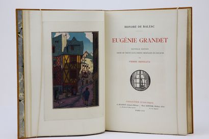  Balzac, Honoré de - Brissaud, Pierre.- Eugénie Grandet. Paris, A. Blaizot, René...