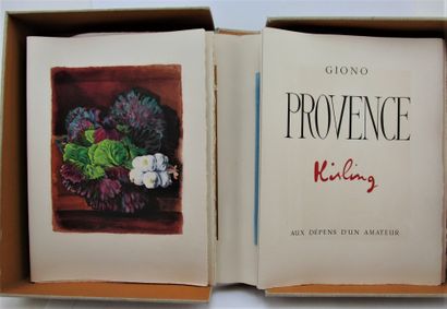 Giono, Jean - Kisling, Moïse. - Provence....