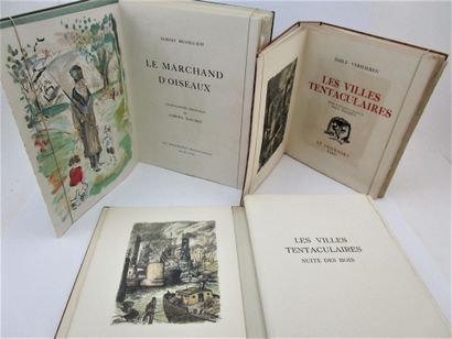  Set of 6 modern illustrated books: 
1/ - Brasillach, Robert - Dauchot, Gabriel....