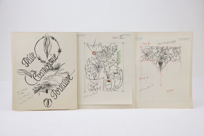 null Queneau, Raymond - Marchand, André. - Petite cosmogonie portative. Paris, Les...