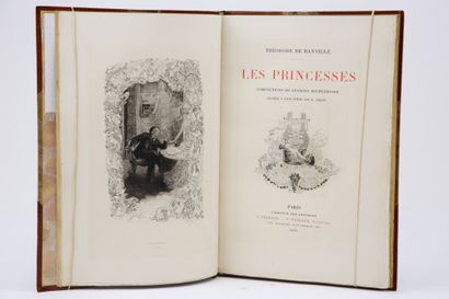 null Banville, Théodore de - Rochegrosse, Georges.- Les Princesses. Paris, Ferroud,...