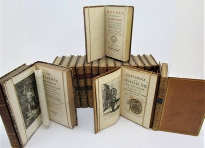  Set of bound books: 
1/ - [Choderlos de Laclos]. - Les Liaisons dangereuses. Letters...