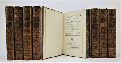 null Pope (Alexander). - Complete works of Alexander Pope, translated into French....