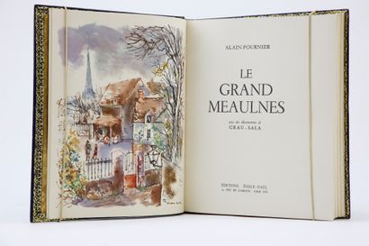 null Alain-Fournier - Grau-Sala.- Le Grand Meaulnes. Paris, Émile-Paul, 1955. Petit...