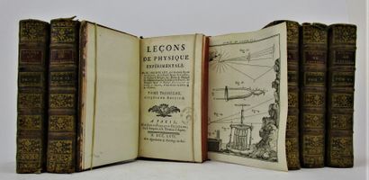 null Nollet, Abbé Jean-Antoine. - Leçons de physique expérimentale... Paris, Durand,...