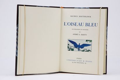 null Maeterlinck, Maurice - André E. Marty. - L'Oiseau bleu. Paris, Piazza, 1945....