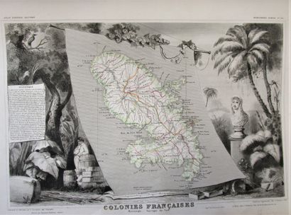 null Abbé Jean-Jacques Barthélemy, Barbié du Bocage]. - Collection of maps, plans,...