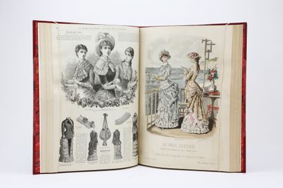  [Revue]. - La Mode illustrée. Journal de la famille. Paris, Librairie F. Didot frères....
