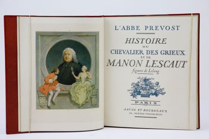 null Prévost, L'Abbé - Lelong, René - Histoire du chevalier des Grieux et de Manon...