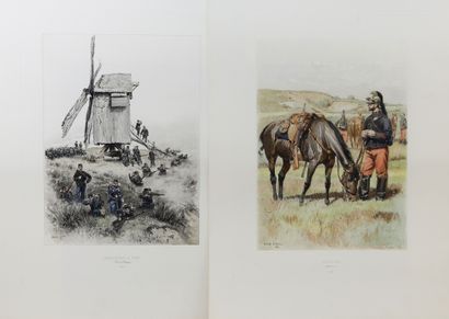 null Richard, Jules - Detaille, Édouard. - Types and uniforms. The French Army. Paris,...