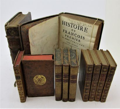  Ensemble d'ouvrages d'histoire concernant le XVIe , XVIIe et le XVIIIe siècle. 
1/...