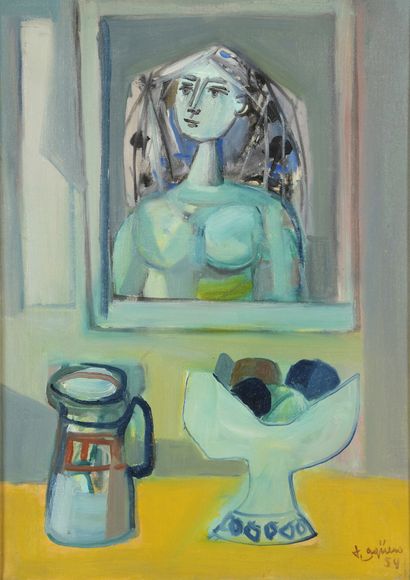 LeopoldoTORRES AGÜERO (1924-1995) Katia, 1954


Oil on canvas. 


Signed and dated...