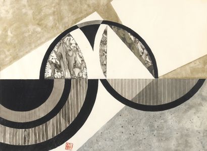 LeopoldoTORRES AGÜERO (1924-1995) Untitled, 1969 
Watercolor and India ink on paper....