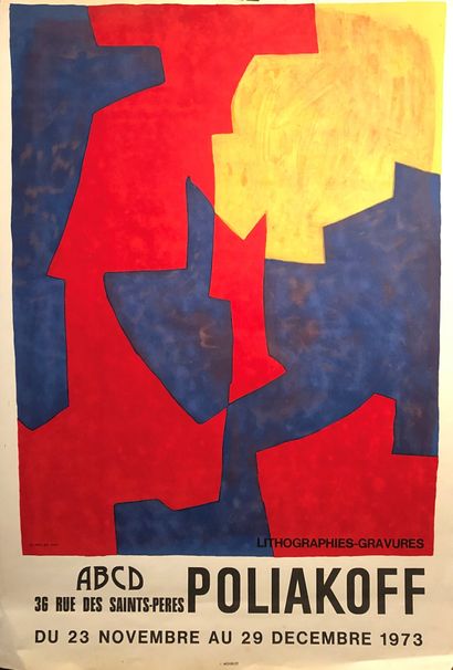 null After Serge POLIAKOFF (1900-1969)


Two exhibition posters, Musée National d'Art...