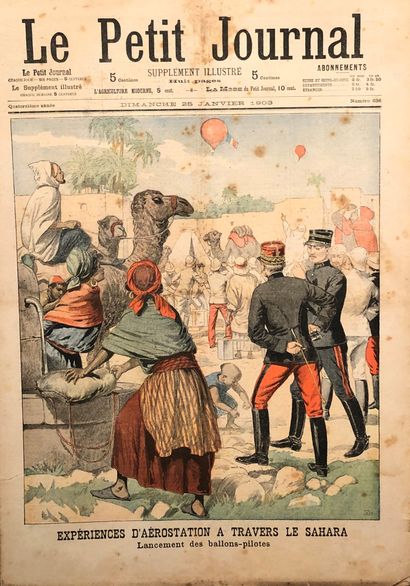 null Le Petit Journal, illustrated supplement


24 issues, years 1892 to 1920, stains,...