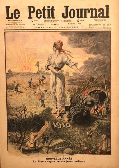 null Le Petit Journal, illustrated supplement


24 issues, years 1892 to 1920, stains,...
