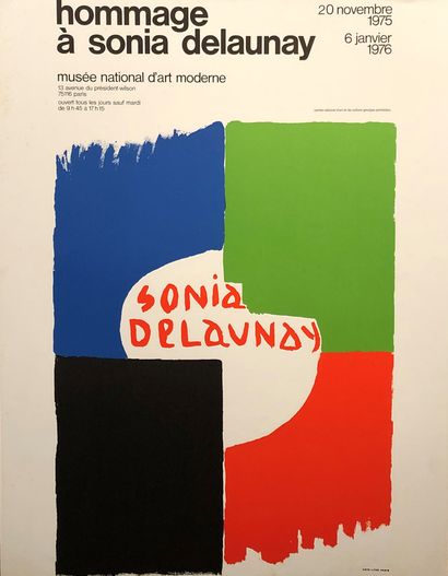 null D’après Sonia DELAUNAY (1885-1979)


6 affiches lithographiées, 5 par Arts Litho...