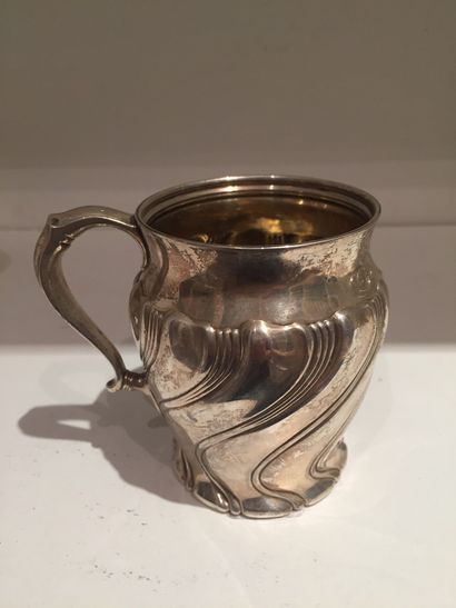 TIFFANY & CO 
Cup with handle, missing the...