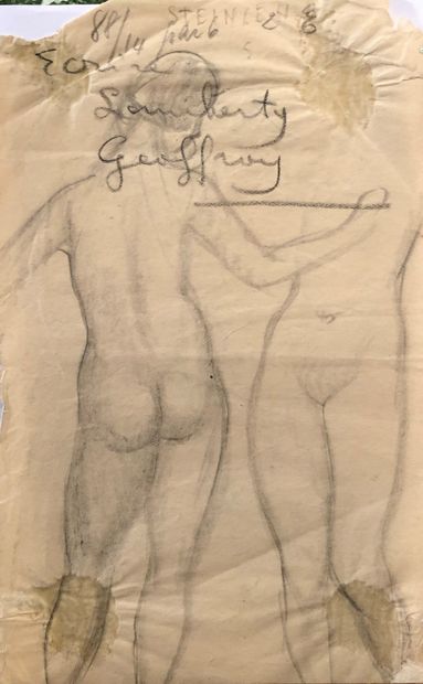 null Charles Emile CARLEGLE (1877-1937)


Leaning Nude


Ink on paper, studio stamp...