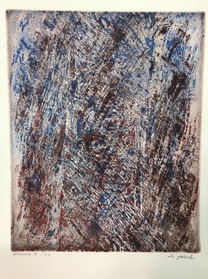 null LE HOELE (20th century)


- Untitled, 1982, mixed media on paper signed and...