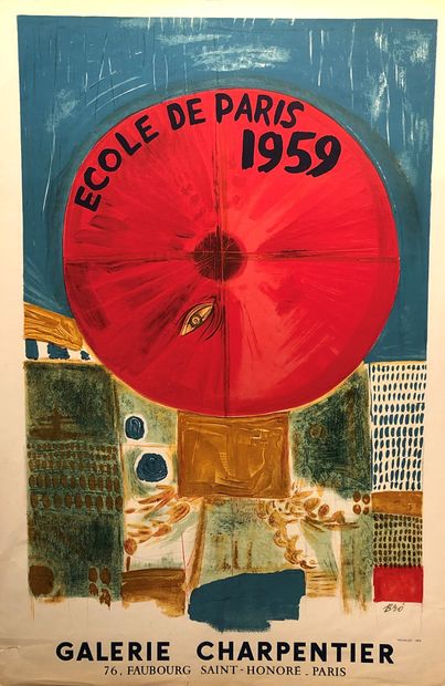 null René BRÔ (1930-1986)


Poster Ecole de Paris, 1959, Galerie Charpentier, Mourlot...