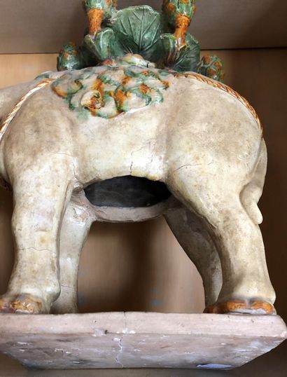 null Work in the taste of CHINA

Elephant in polychrome glazed terracotta.

Small...