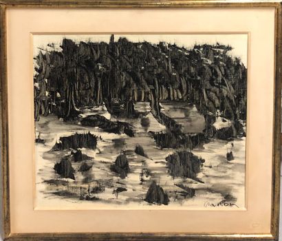 null Michel HOUSSIN (1941)

Square Crowd, 1980

Pencil on paper, signed and dated...