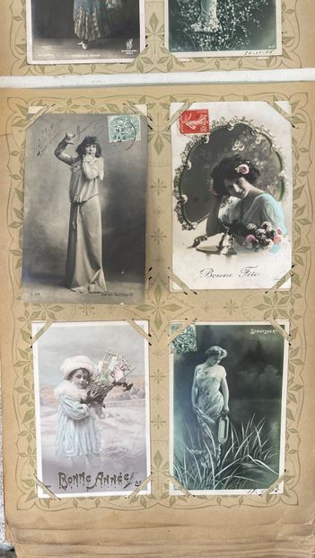 null Lot of postcards of Paris, portraits of women, regions and various...

An empty...