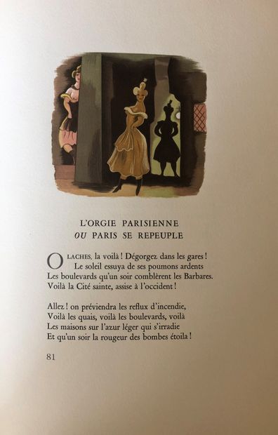 null Arthur RIMBAUD, Les poésies, illustré par Lucien Boucher, Marcel Lubineau éditeur...