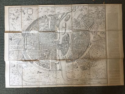 Lot of maps including: 
- A canvas map of...