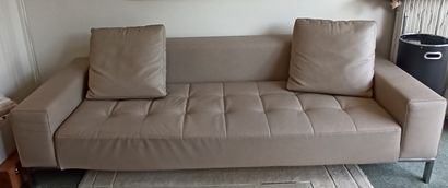 Emaf PROGETTI (20th century) 
Sofa in beige...