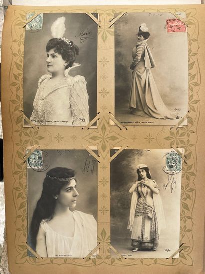 null Lot of postcards of Paris, portraits of women, regions and various...

An empty...
