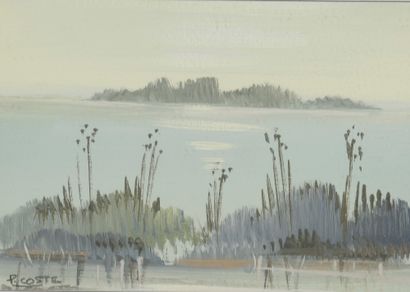 null P. LOSTE (20th century)

Lake landscape

Gouache signed.

12 x 17 cm

An engraving...