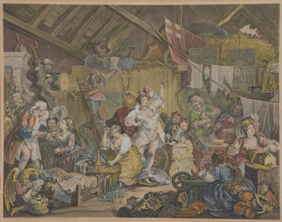 null D’après William HOGARTH (1697-1764)

Strolling actresses in a barn

Gravure...
