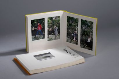 null TWO ALBUMS gathering thirty-six color photographs of Kyoto gardens in 2000....