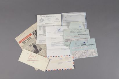 null SET OF CORRESPONDENCE WITH DARRYL F. ZANUCK (1902-1979), famous film producer...