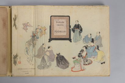 null FLORIAN (J.-P. Claris de). Selected fables illustrated by Japanese artists under...