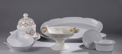 LOT of crockery including three soup plates,...